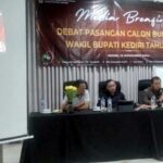 Jelang Debat Publik Pamungkas, KPU Kabupaten Kediri Gelar Media Briefing