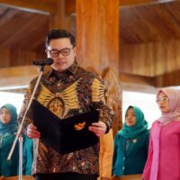 Inilah Pesan Mas Dhito kepada  Pengurus dan Kader PKK yang Baru Dikukuhkan