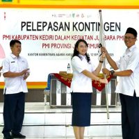 Mbak Cicha Berharap Kontingen Kabupaten Kediri Kembali Berprestasi di Jumbara PMR Jawa Timur