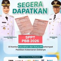 PENGUMUMAN SPPT PBB KOTA KEDIRI 2026