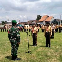 Perkemahan Pramuka TMMD ke-127 Bangun Karakter dan Rasa Cinta Tanah Air Bagi Pelajar