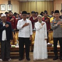Buka Bersama, Wali Kota Kediri Ajak Forkopimda dan Mahasiswa Jaga Kamtibmas
