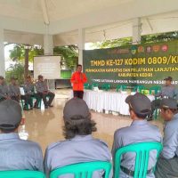 Satpol PP Kabupaten Kediri Bersama TMMD Gelar Penyuluhan dan Peningkatan Kapasitas Satlinmas