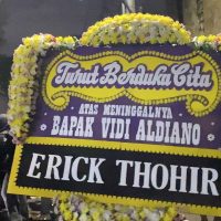 Rumah Duka Vidi Aldiano Dipenuhi Karangan Bunga, dari Menpora hingga Wakil Ketua BPK