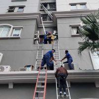 Apartemen Mediterania Kebakaran, 25 Penghuni Dievakuasi dengan Tangga Darurat