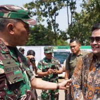 Mas Dhito Dampingi Pangdam V/Brawijaya Tinjau Lokasi Pembangunan Yonif TP di Kediri