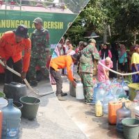 Bakti TNI AD: Kodim 0809/Kediri Bantu Air Bersih Untuk Warga Kecamatan Mojo