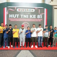 Peringati HUT Ke-81 TNI, Kodim 0809/Kediri Gelar Bakti Sosial dan Bakti Kesehatan