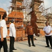 Bupati Kediri Cek Langsung Progres Pembangunan Museum Sri Aji Joyoboyo Tahap 3