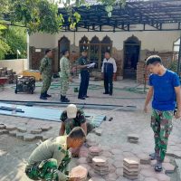 Hari Kedelapan TMMD ke-130, Dandim Tulungagung Tinjau Sejumlah Sasaran Pembangunan di Desa Pojok